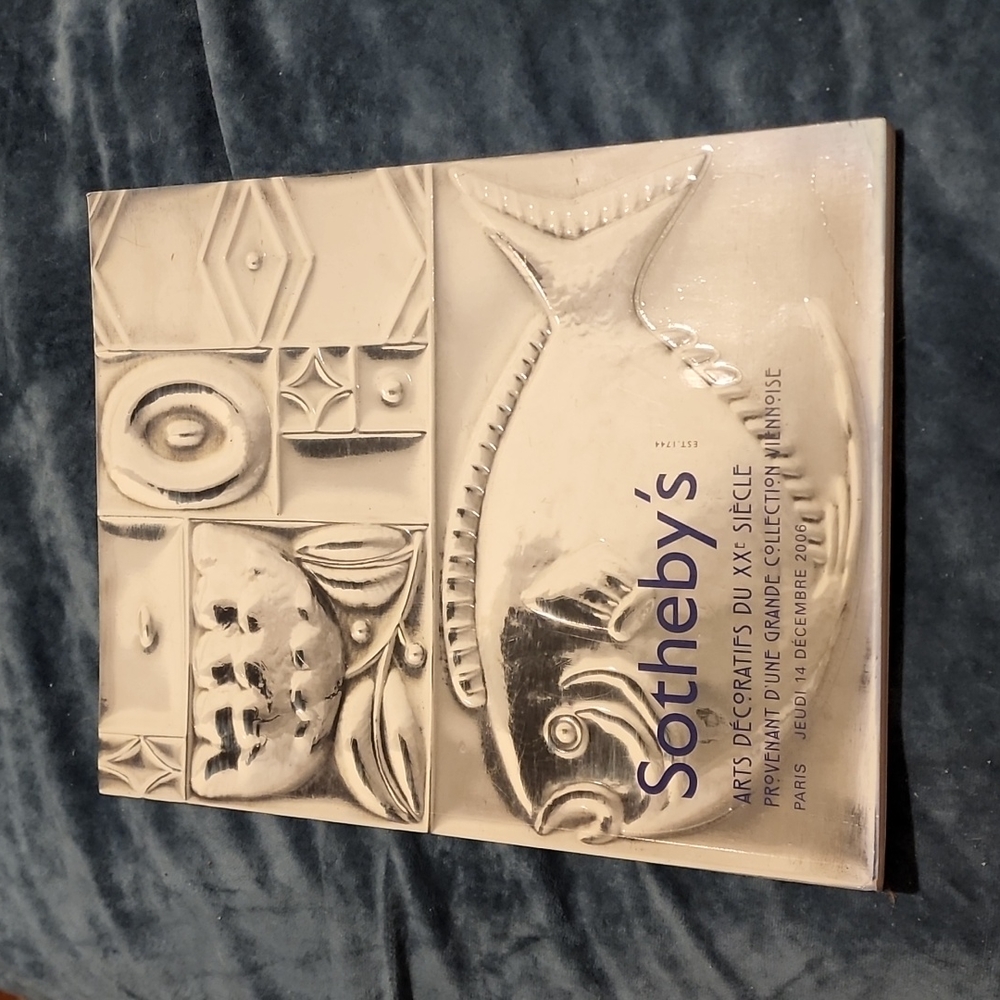 Sotheby's Arts Decoratifs Du XXE Siecle Paris December 2006
